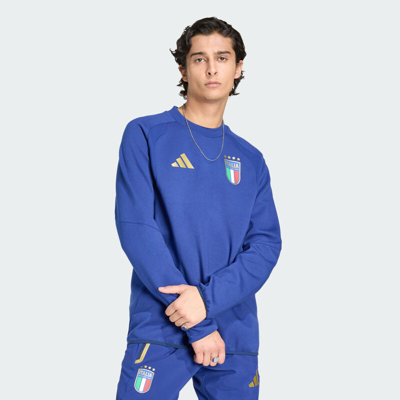 Adidas Mikina Itálie Tiro Travel Crew