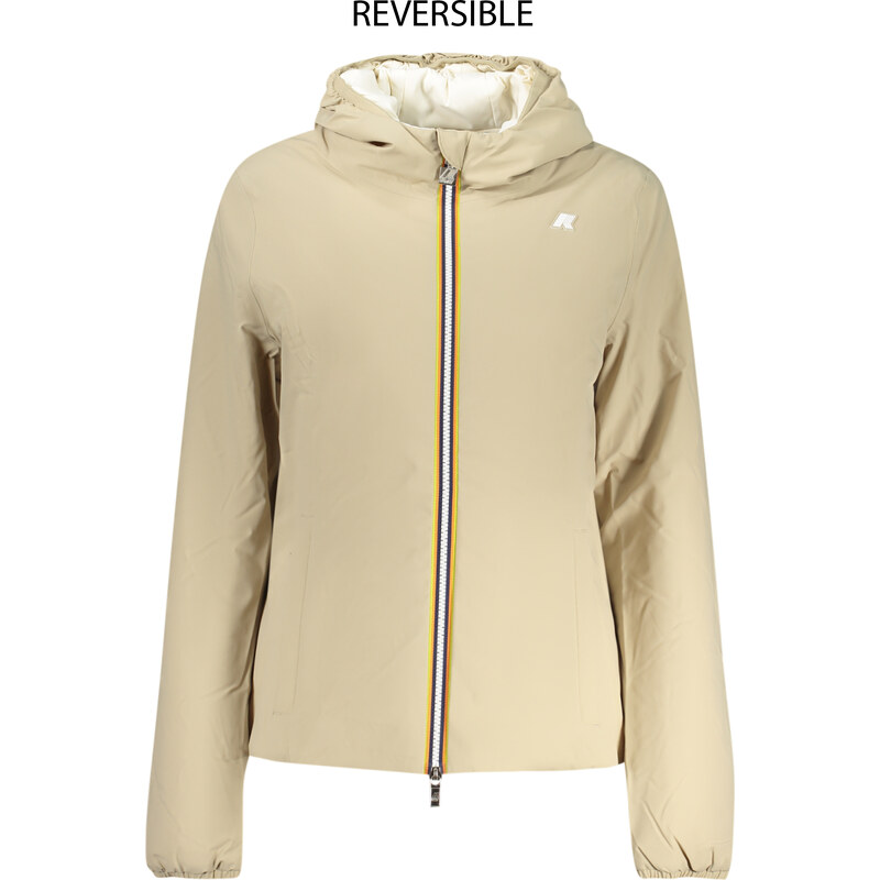 K-WAY WOMENS BEIGE JACKET