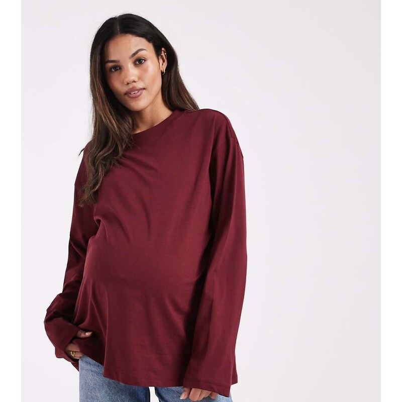 ASOS Maternity ASOS DESIGN Maternity long sleeve t-shirt