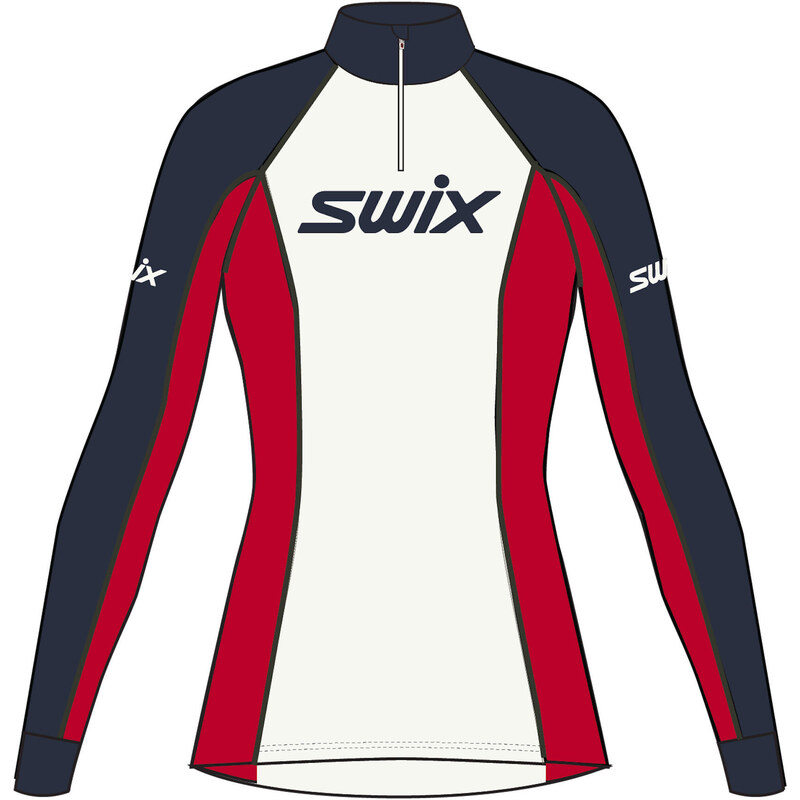 SWIX Dámské funkční triko Swix RaceX Classic Half Zip 110059145