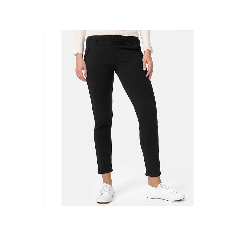 NUR DIE SWEAT HOME PANTS - Modern sports pants - black