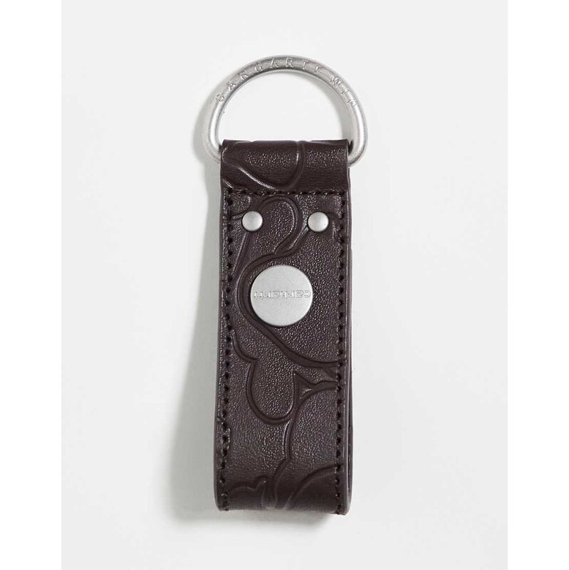 Carhartt WIP camo duck keyholder in brown 110196379