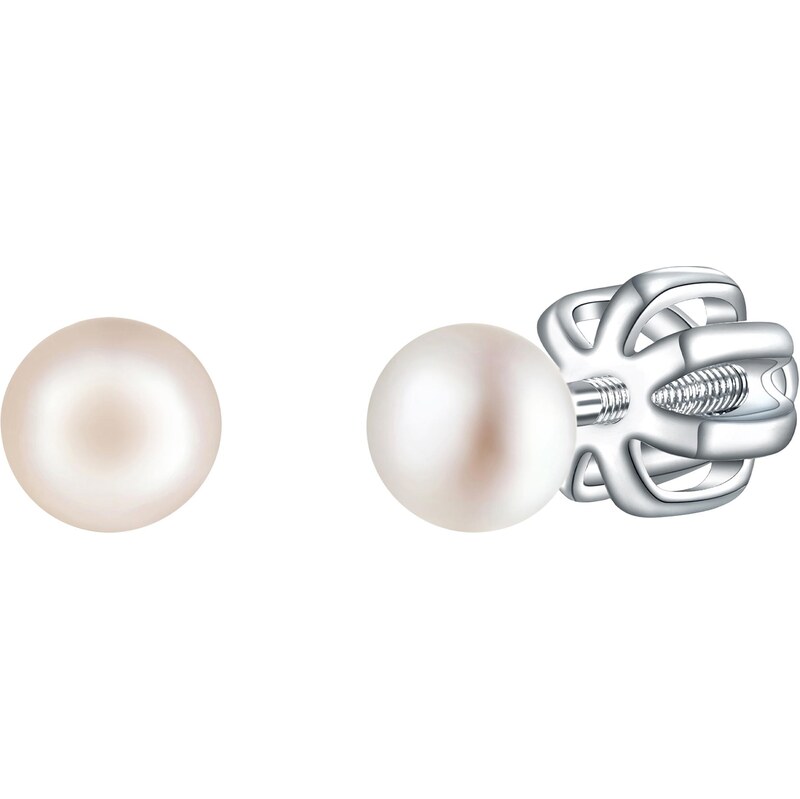 Olivie Stříbrné 4mm náušnice PERLY AAA 9954