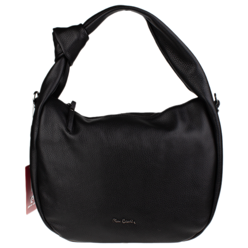 Černá kožená italská kabelka Pierre Cardin 13001 Nero NovaKabelka.cz 110125293