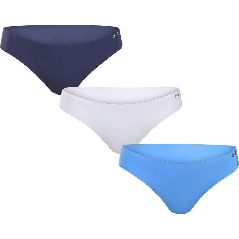 3PACK dámská tanga Under Armour bezešvá vícebarevná (1383893 453) 110125650