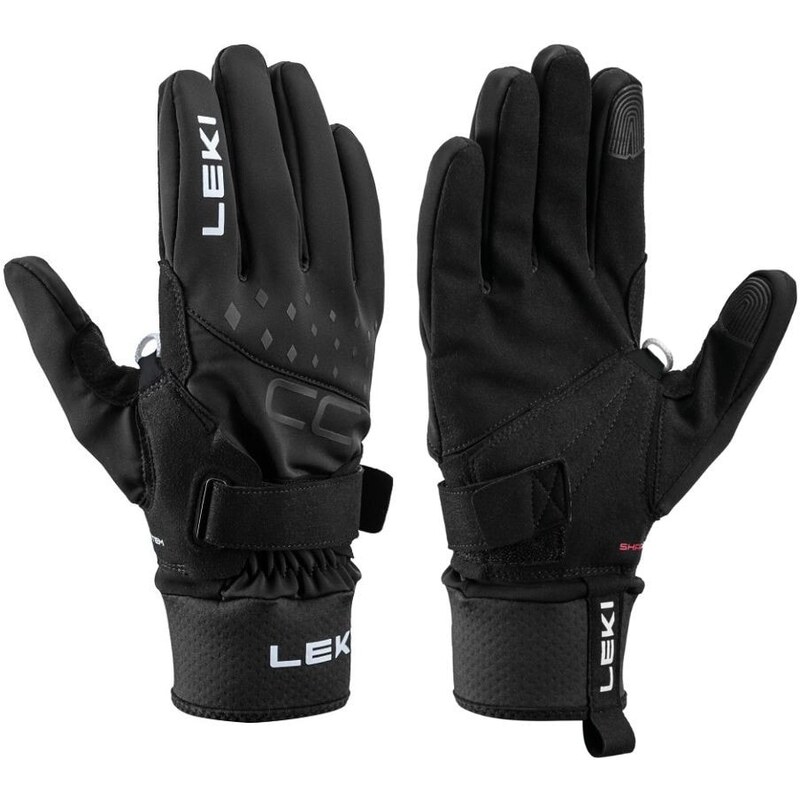 Rukavice na běžky Leki CC Shark Velikost: 8 černá 110125653