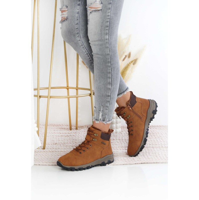 Cathay moda Kotníkové zimní boty 3906-2CA 110125668
