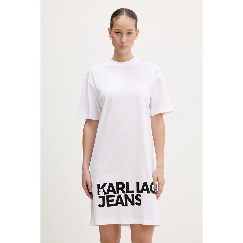 Karl Lagerfeld Jeans šaty bavlněné