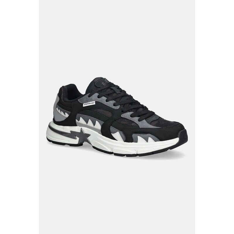 Kožené tenisky A Bathing Ape BAPE Shark STA #1