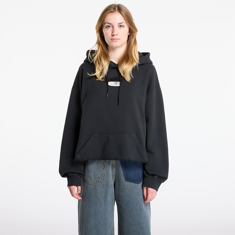 Mikina MM6 Rtw Show Sweatshirt Washed Black L 110128096