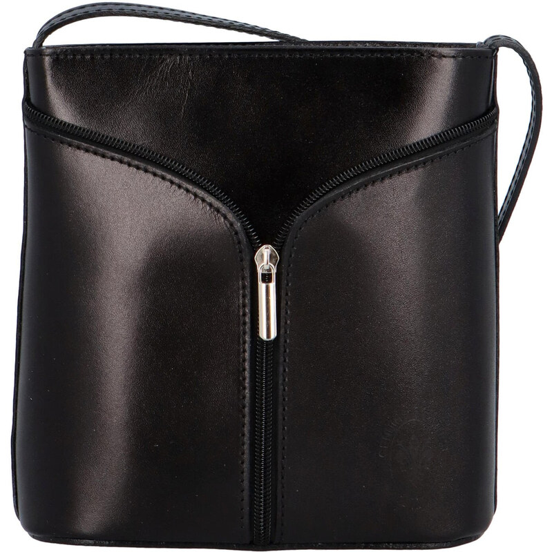 Delami Vera Pelle Dámská kožená crossbody Viola black 110128191