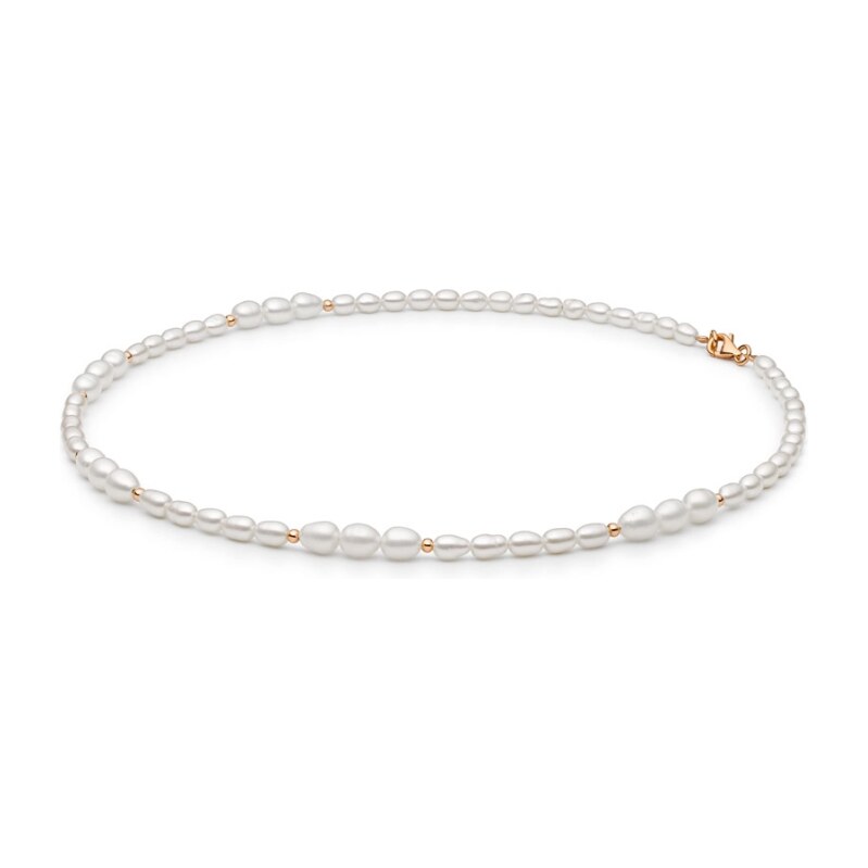 Gaura Pearls Perlový náhrdelník Sabrina - pravé perly, stříbro 925 110130571