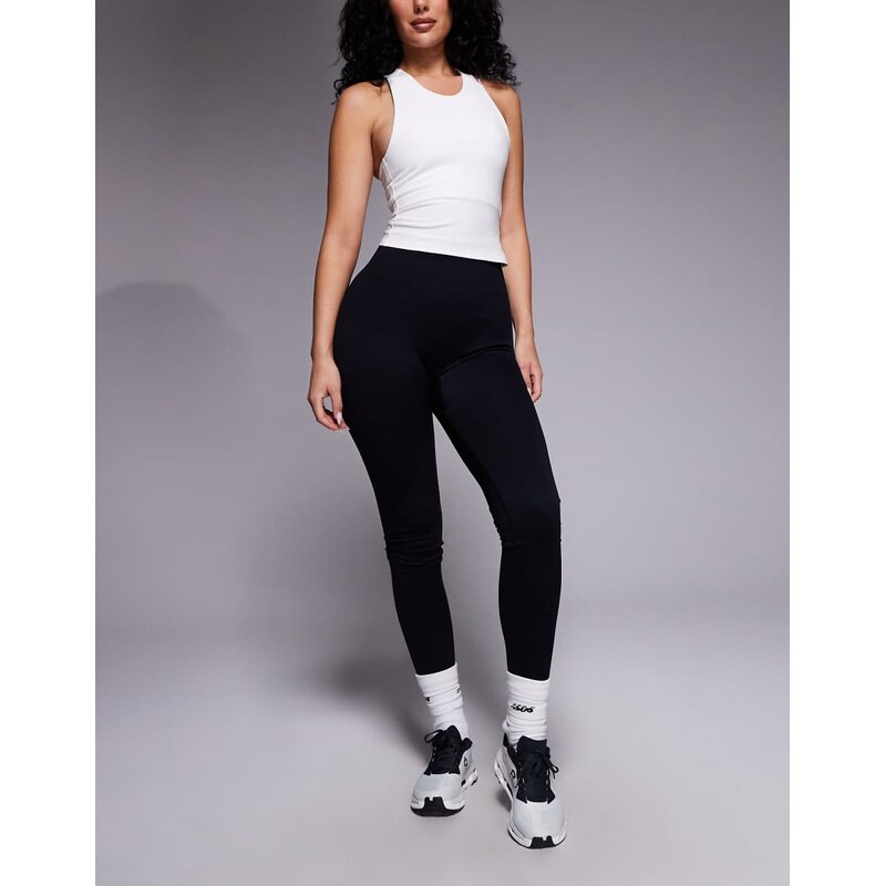 4505 Hourglass sculpting active high waist gym leggings in black 112274073
