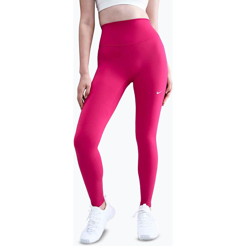 Dámské legíny Nike One Seamless Front rush pink/white