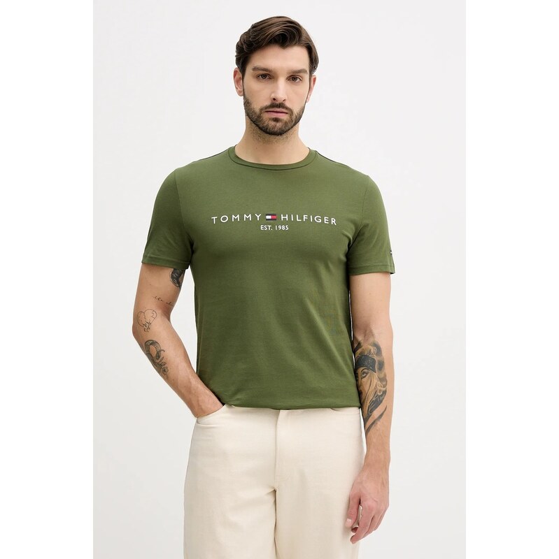 Bavlněné tričko Tommy Hilfiger