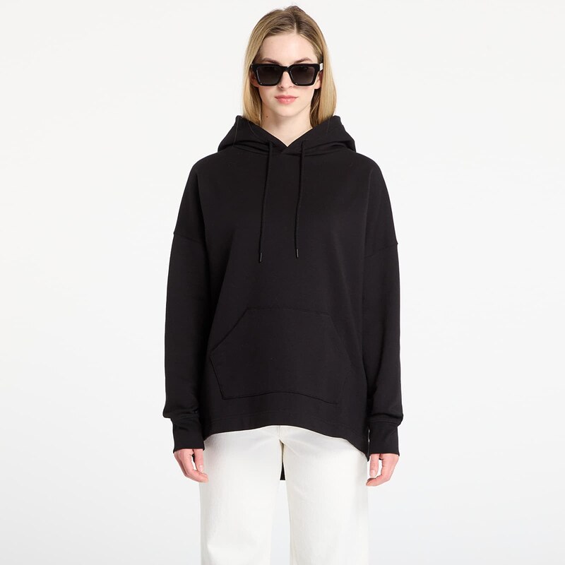 Mikina AllSaints Etti Scrunch Hoody Black M