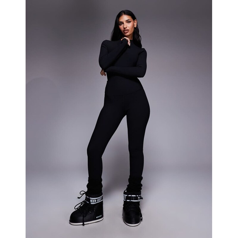 ASOS 4505 Ski & Snow ASOS 4505 Ski thermal ribbed fleece back base 115514213