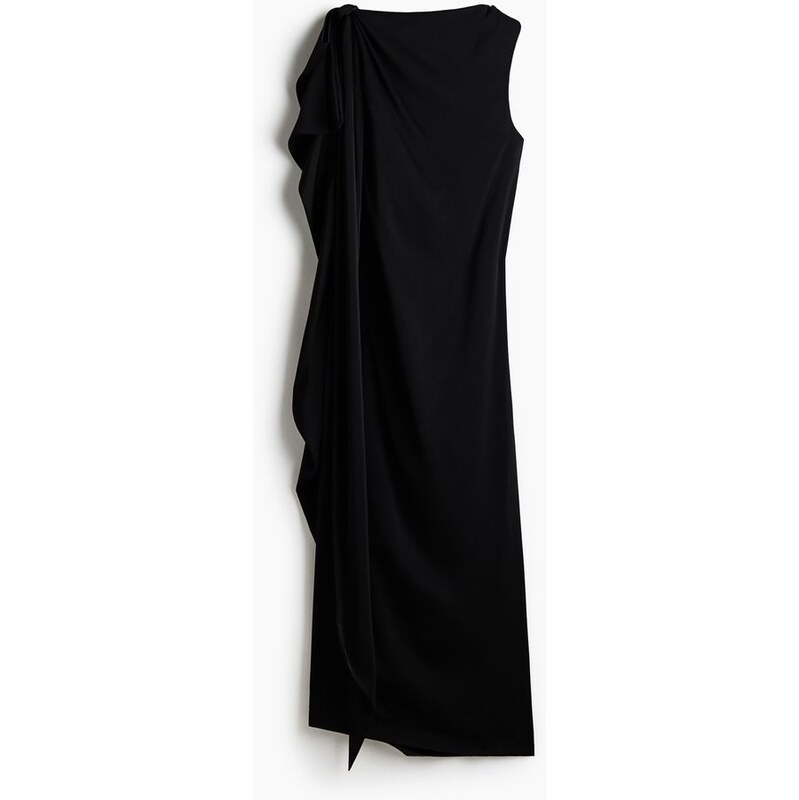 H&M - Šatys vázačkami - Černá