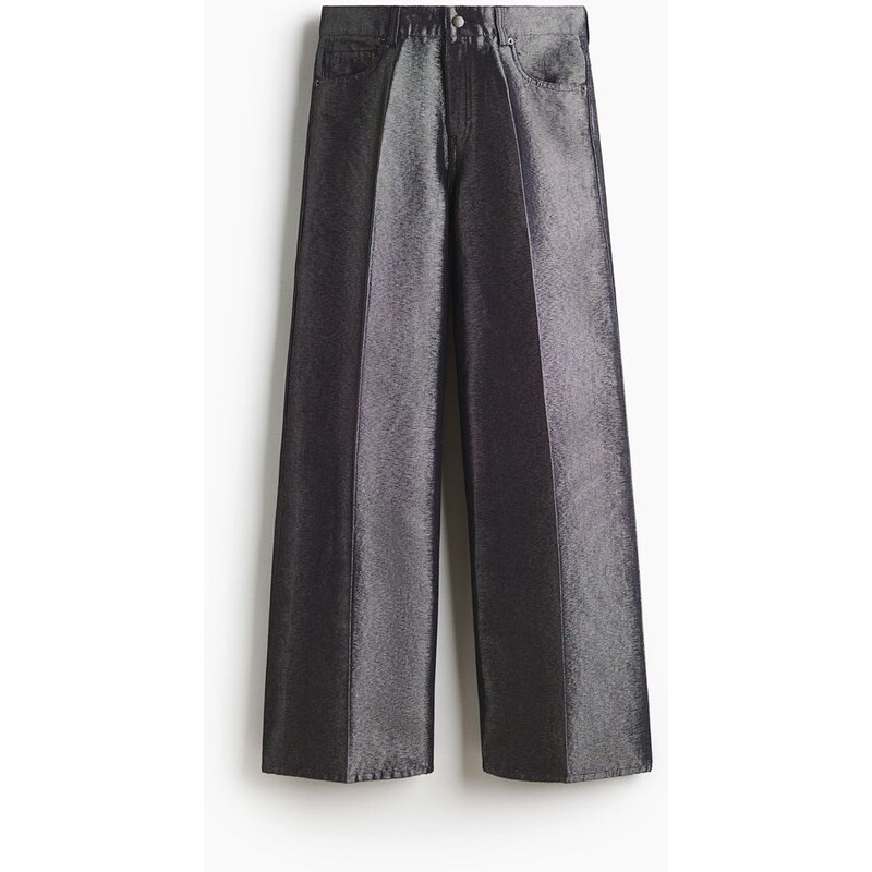 H&M - Třpytivé džíny - Tmavý Denim Blue