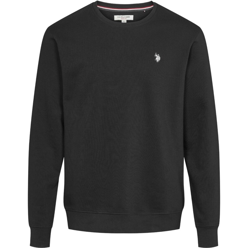 U.S. POLO ASSN. Svetr UMTais černá / bílá