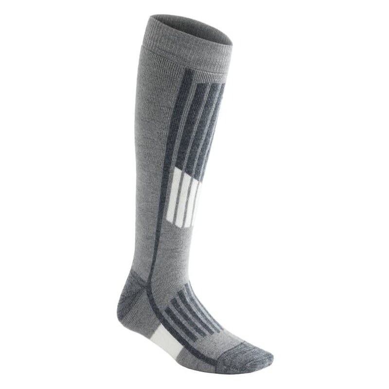 OYSHO Primaloft yarn woolmark wool blend long ski socks in grey 110196447