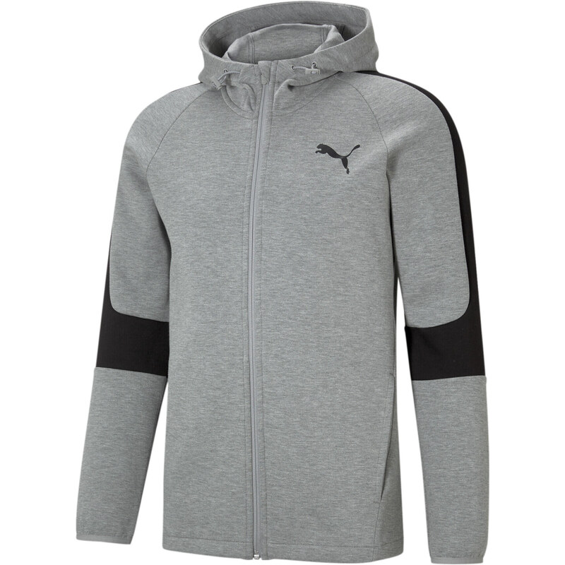 PUMA Mikina s kapucí na zip Puma Evostripe Core