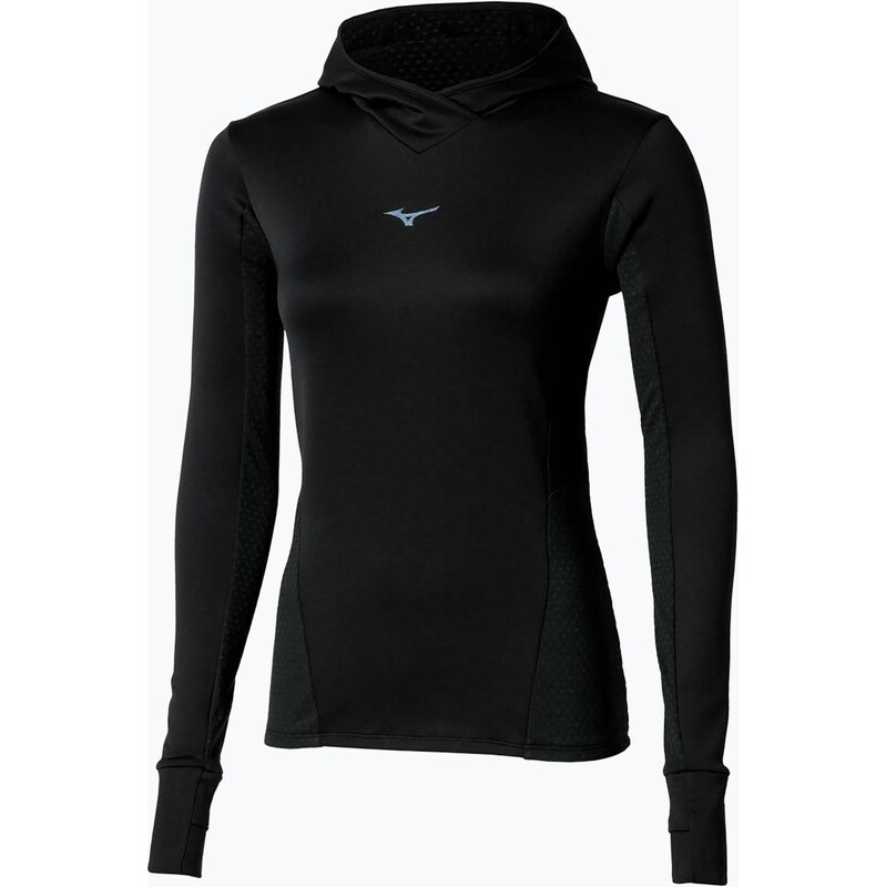 Dámská běžecká mikina Mizuno Active Warm Hooded black