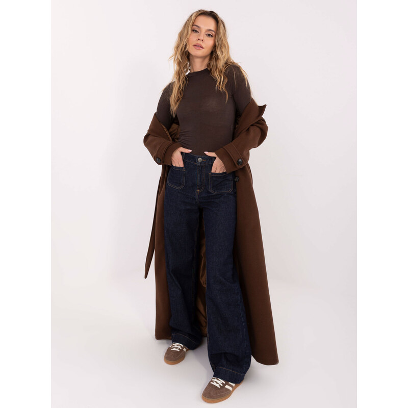 Italy Moda Blouse-IT-BZ-21818.98-brown