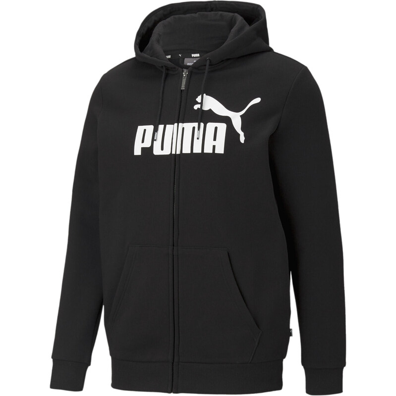 PUMA Essentials Big Logo Kapuzenjacke Herren PUMA Black