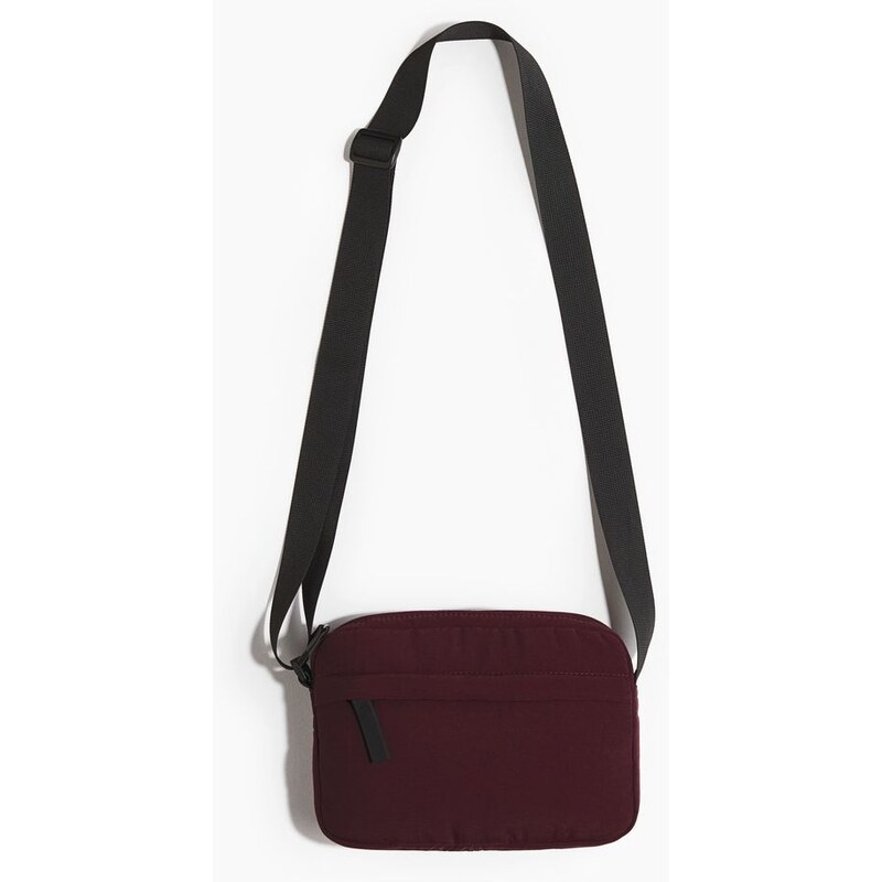 H&M - Nylonová taštička crossbody - Vínová