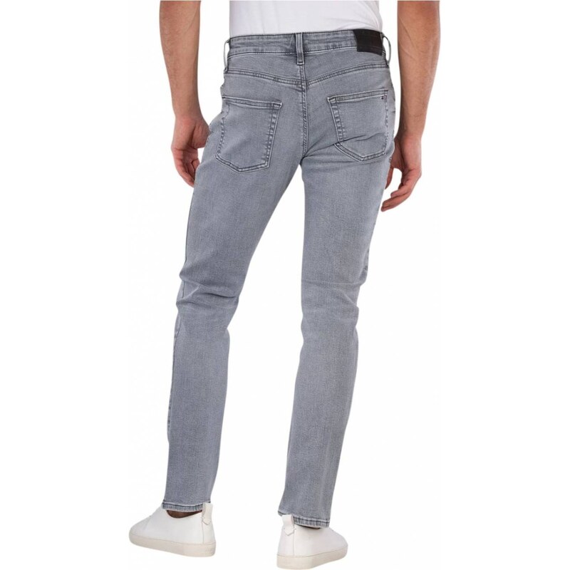 Tommy Jeans pánské šedé džíny