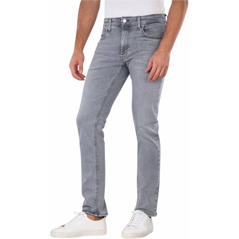 Tommy Jeans pánské šedé džíny