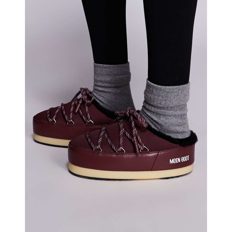 Moon Boot Moonboot EVX mule in burgundy-Red 110311573