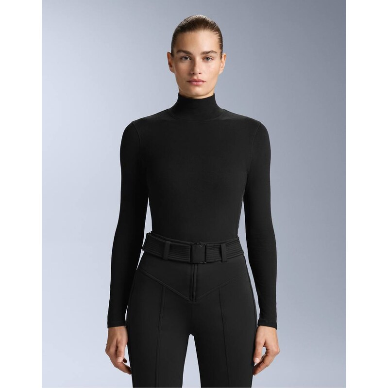 OYSHO Thermal base layer polar high-neck top in black