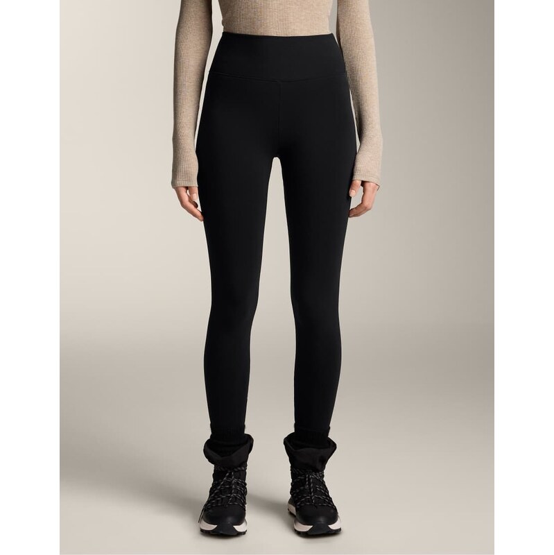 OYSHO Super-high-rise seamless extra-warm 70cm ankle-length leggings 110311915