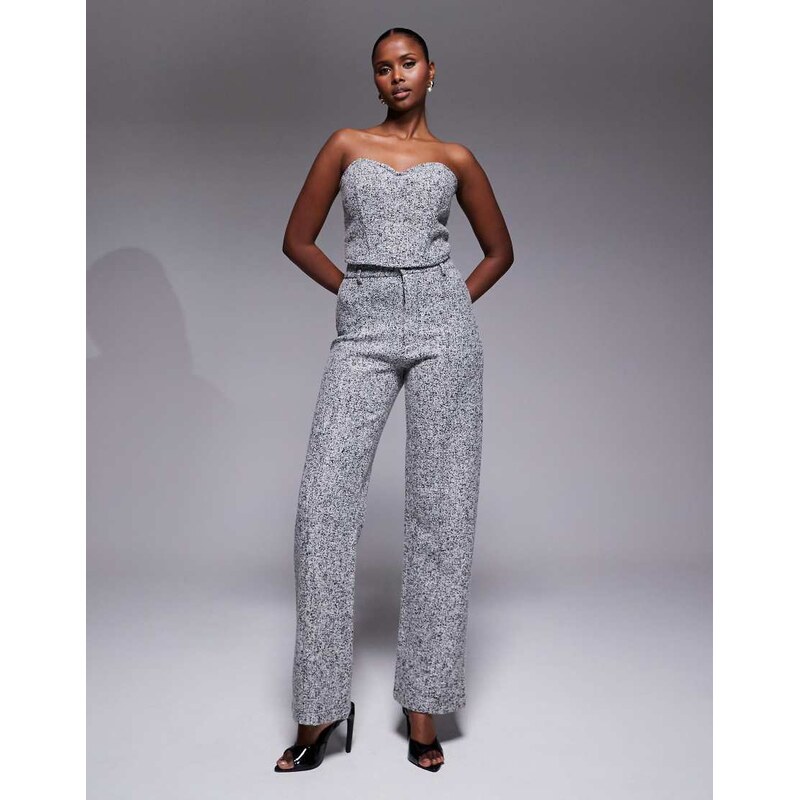 JLUXLABEL Stay Sharp tailored straight leg trouser co-ord in