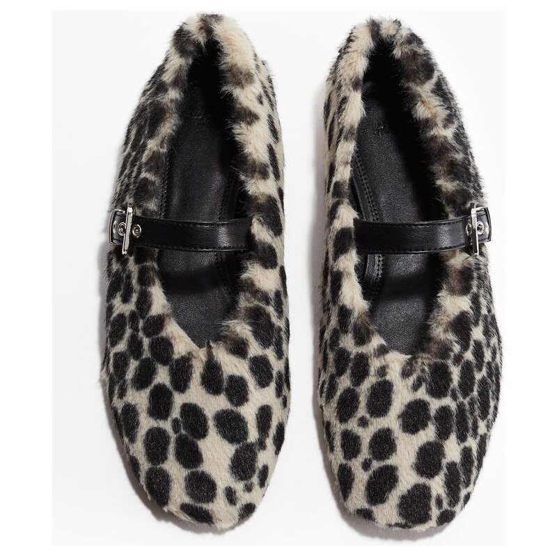 H&M - Balerínky Mary Jane - béžová 109390168