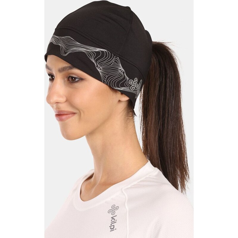 Unisex běžecká čepice KILPI Tail černá