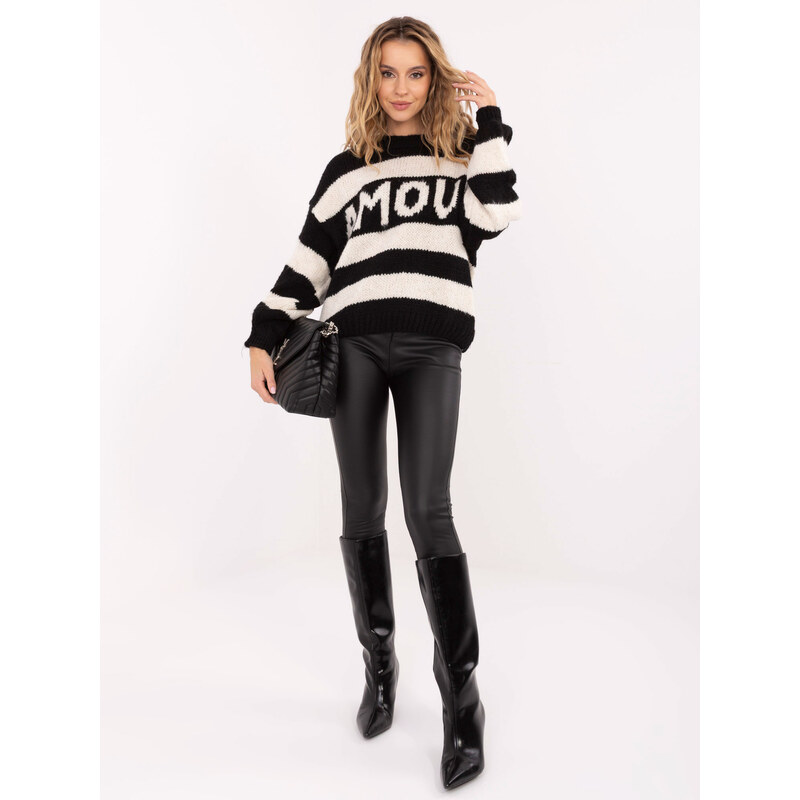 Italy Moda Sweater-MI-SW-2710.96-black