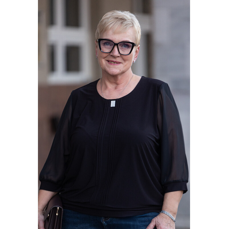 MAGWA Elegantní halenka SOFI Barva: Černá, Velikost: 40 (L) 110322904