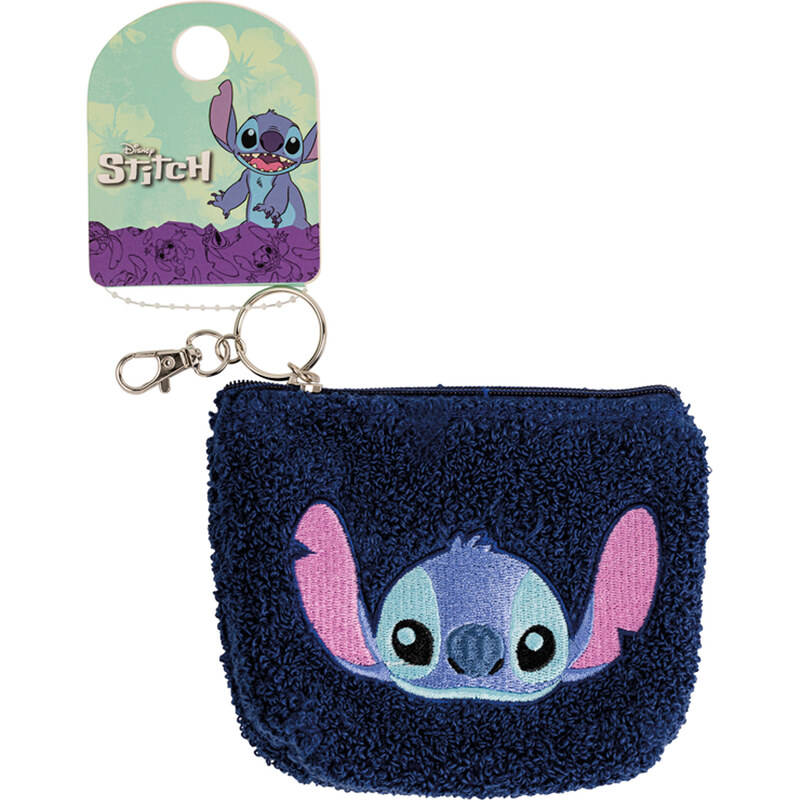 Disney dětská dětské klíčenka STITCH s peněženkou na zip, velikost 12 110348942