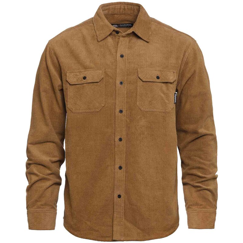 Pánská Košile Dough Camel Corduroy Horsefeathers hnědá XL