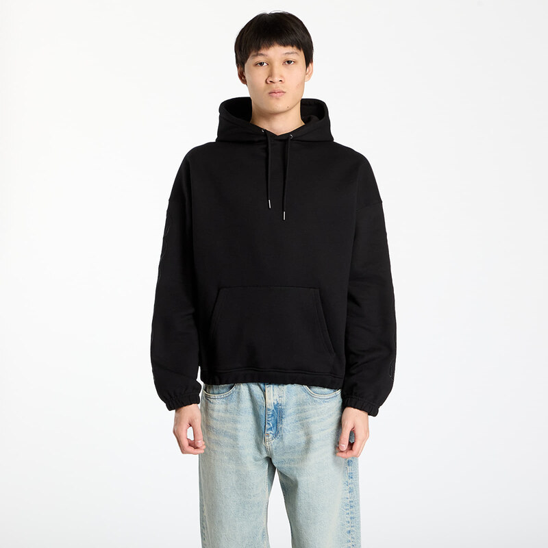 Mikina Wasted Paris M Bury Boxy Hoodie Black XL