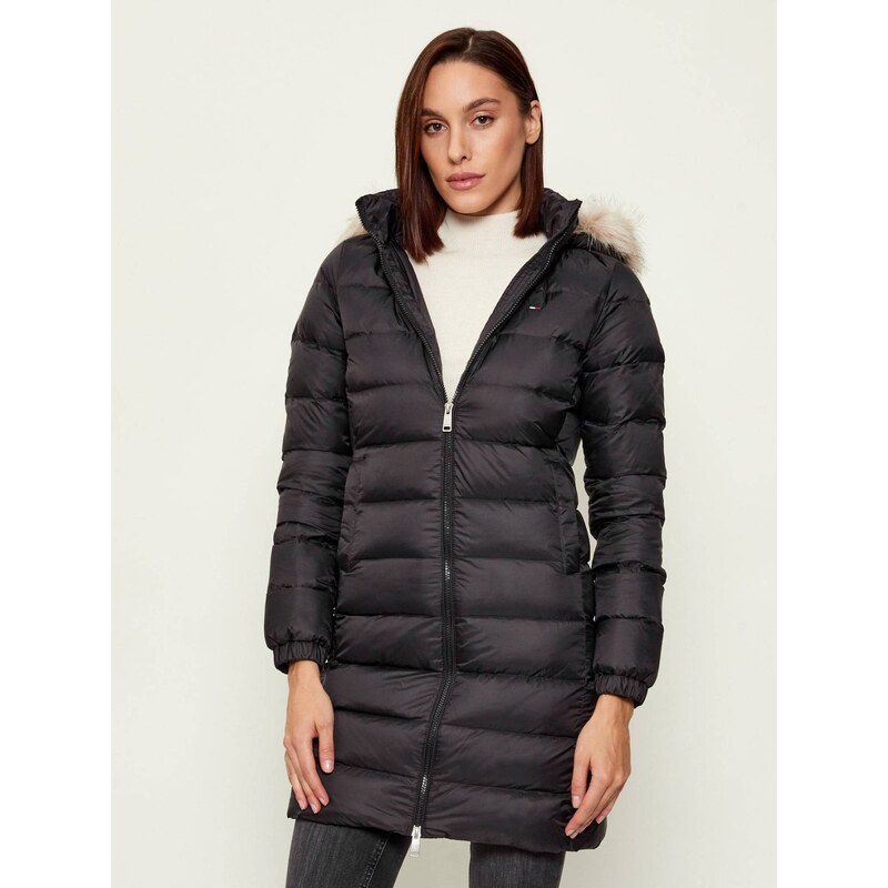 Tommy Jeans dámská černá bunda