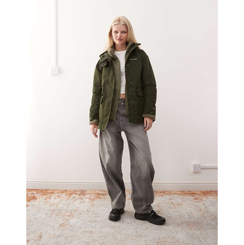 Columbia Drop Ridge II interchange coat in green
