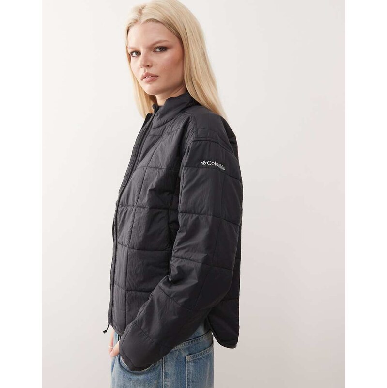 Columbia Sienna Hill quilted coat in black 110525140