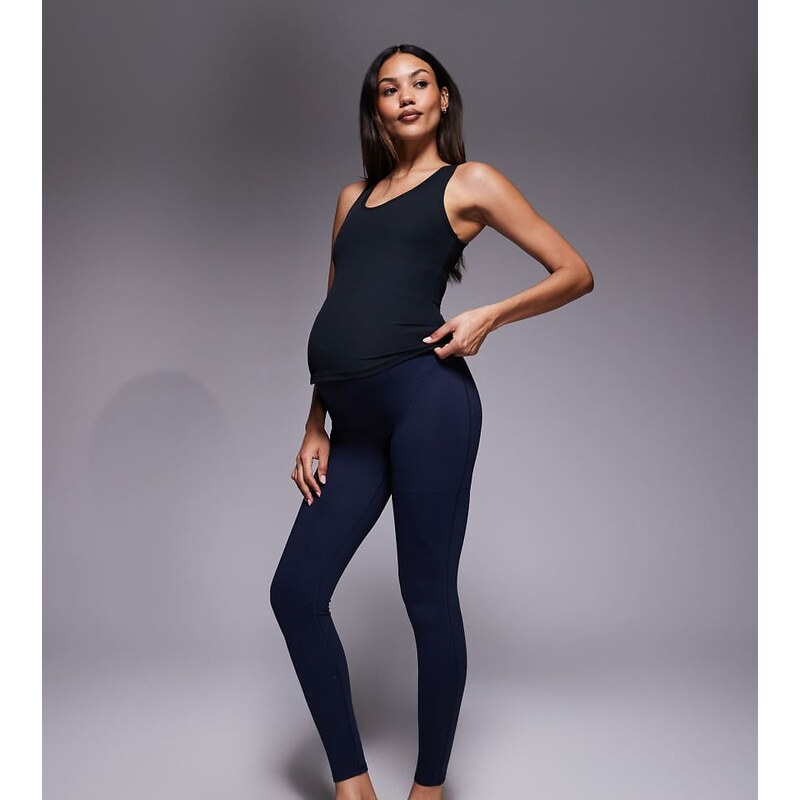 4505 Maternity Icon soft touch high waist yoga legging in midnight 115513223