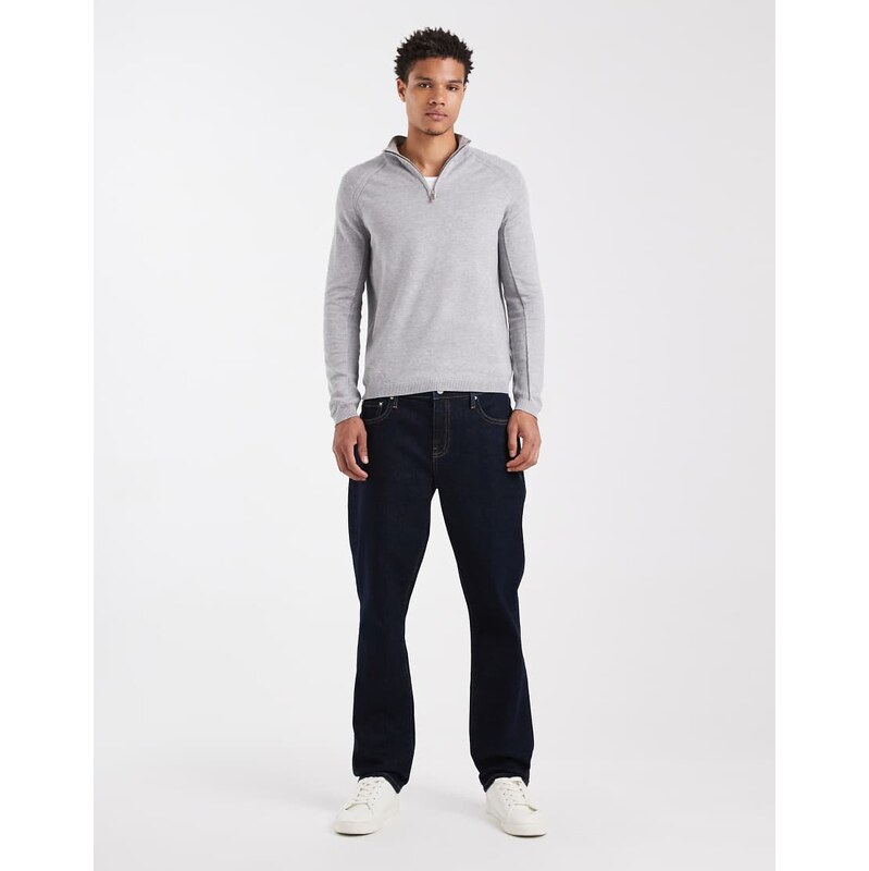 ASOS DESIGN slim jeans in raw wash-Blue