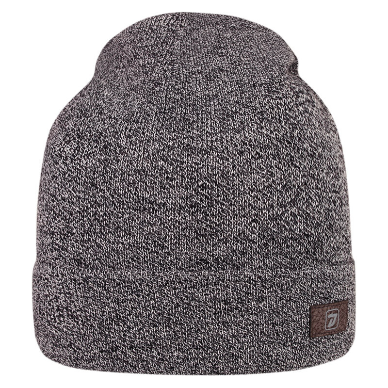 Merino pletená čepice Dráče - Urban 30, pepř a sůl 117160792
