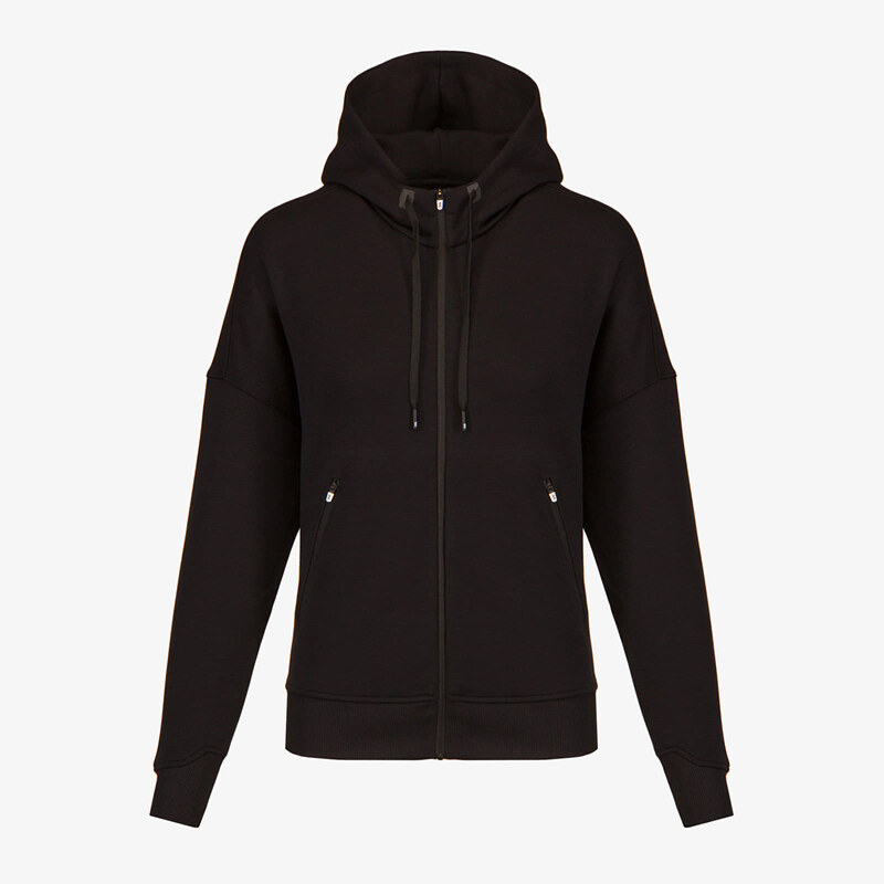 Mikina On Zipped Hoodie Black M